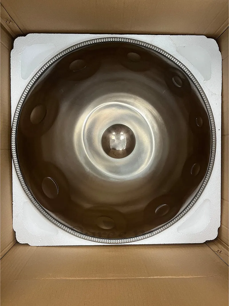 Mountain Rain Handpan Drum 440Hz|432Hz 9-12 Notes STL Hang Drum