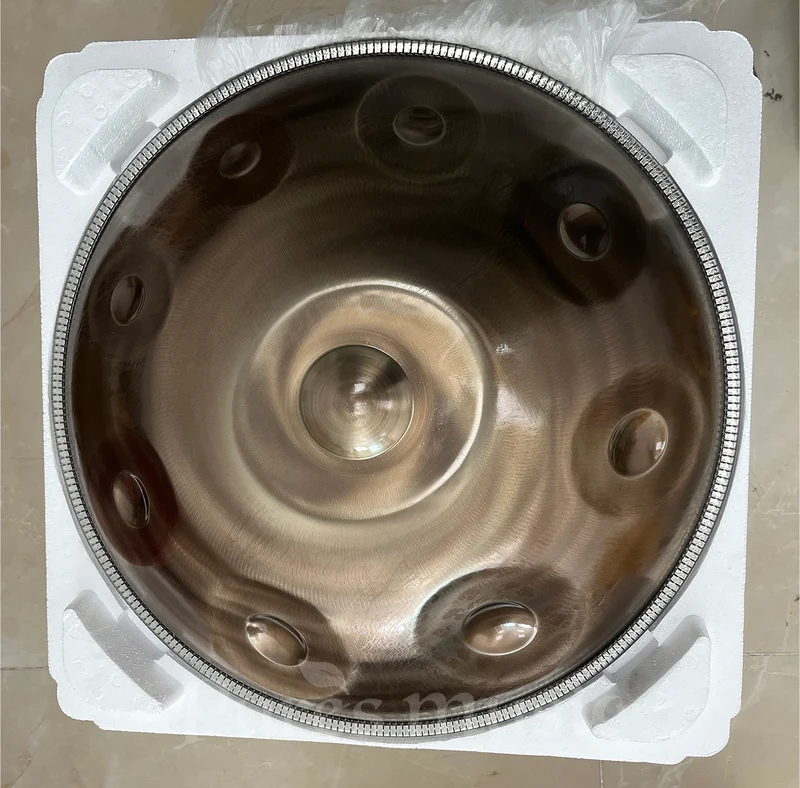 Mountain Rain Handpan Drum 440Hz|432Hz 9-12 Notes STL Hang Drum