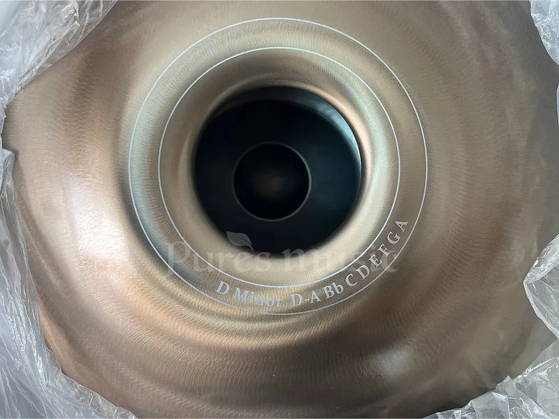 Mountain Rain Handpan Drum 440Hz|432Hz 9-12 Notes STL Hang Drum