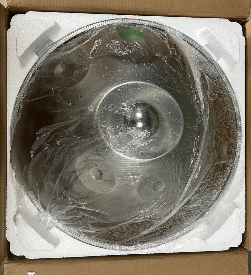 Mountain Rain Handpan Drum 440Hz|432Hz 9-12 Notes STL Hang Drum