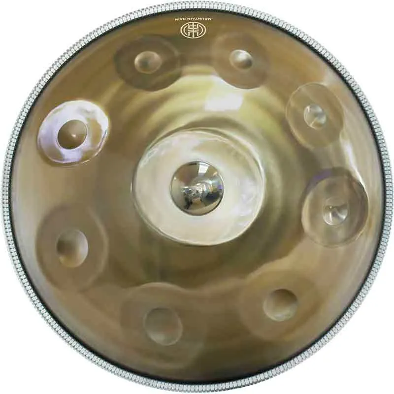 Mountain Rain Handpan Drum 440Hz|432Hz 9-12 Notes STL Hang Drum