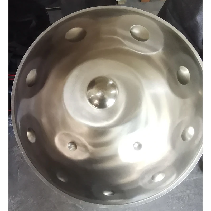 Mountain Rain Handpan Drum 440Hz|432Hz 9-12 Notes STL Hang Drum