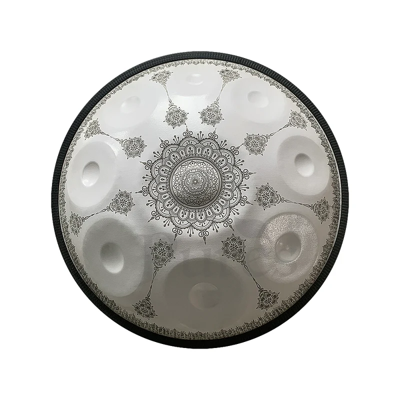 Mini Datura Handpan Drum 440Hz|432Hz Mandala G Key STL Hand Pan
