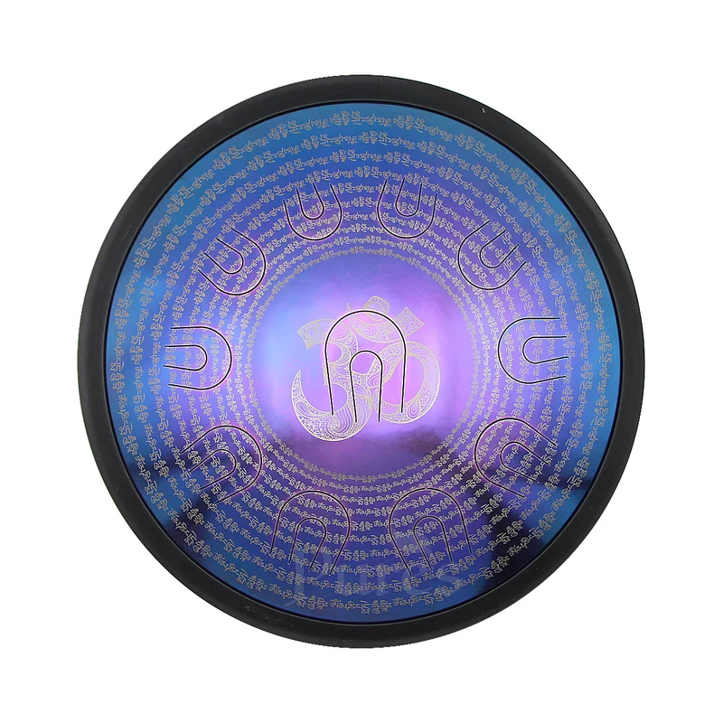 D-Minor 14-18 inches Hang Drum HandPan Alloy UU Hand Steel Tongue Drum