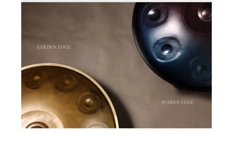 Generic Hluru Handpan Upgraded 9/10 Notes D Minor 440Hz Hand drum