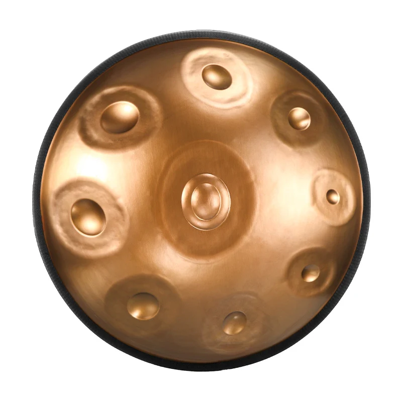 Generic Hluru Handpan Upgraded 9/10 Notes D Minor 440Hz Hand drum