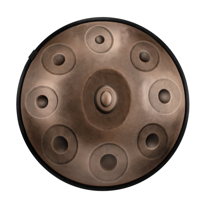 Generic Hluru Handpan Upgraded 9/10 Notes D Minor 440Hz Hand drum