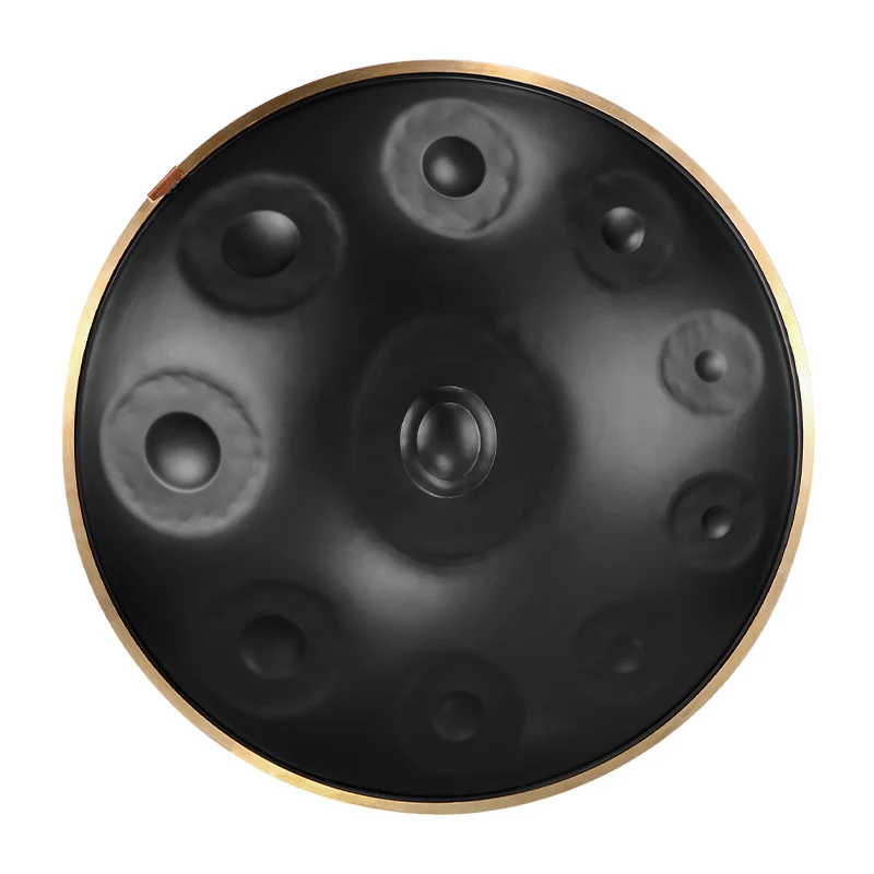 Generic Hluru Handpan Upgraded 9/10 Notes D Minor 440Hz Hand drum