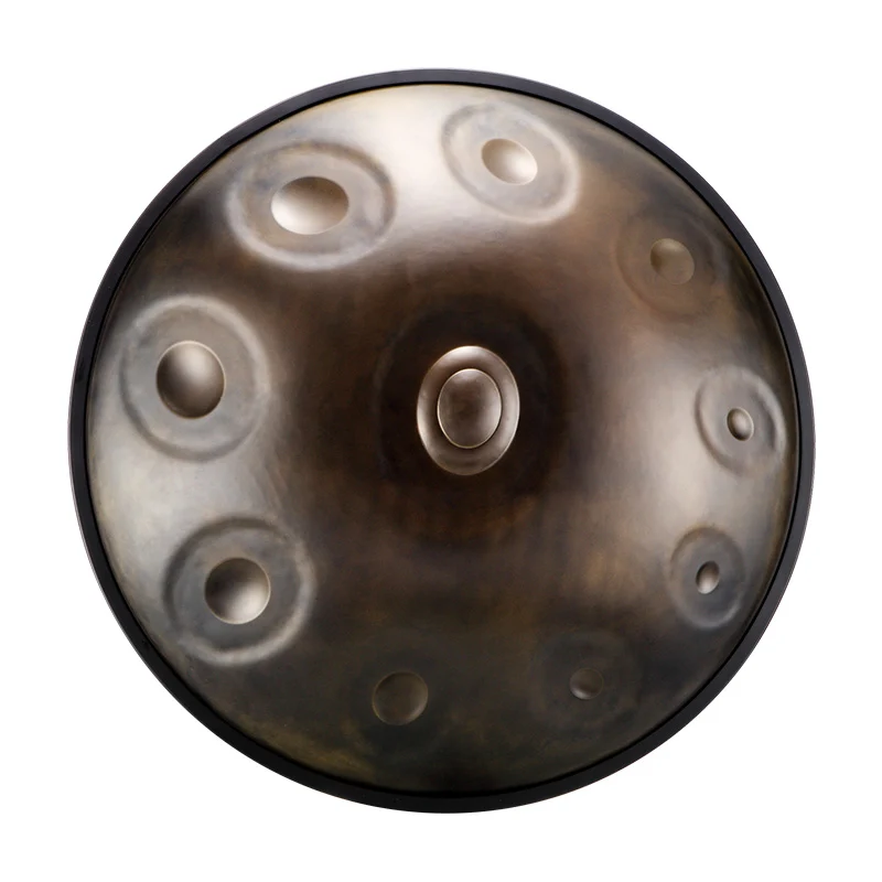 Generic Hluru Handpan Upgraded 9/10 Notes D Minor 440Hz Hand drum