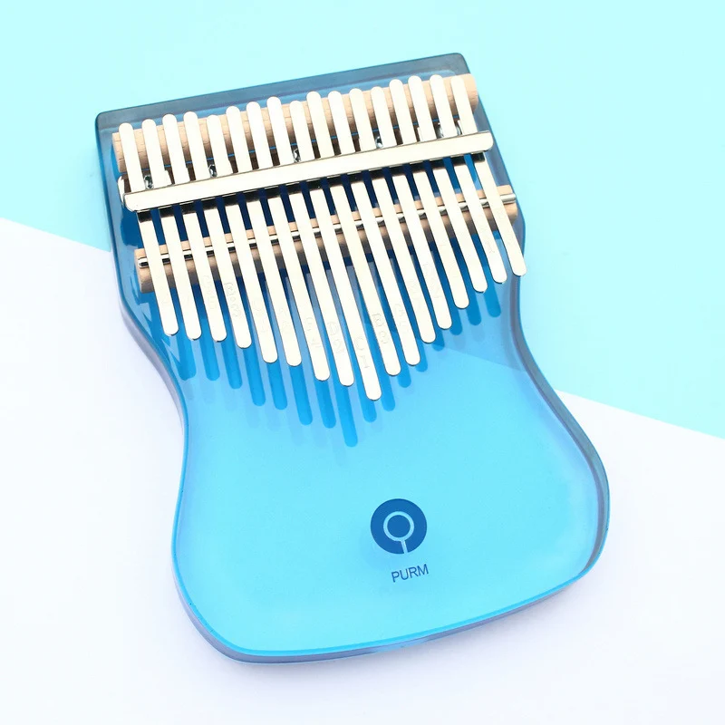 17 Key Multicolor Crystal Kalimba Acrylic Transparent Thumb Piano