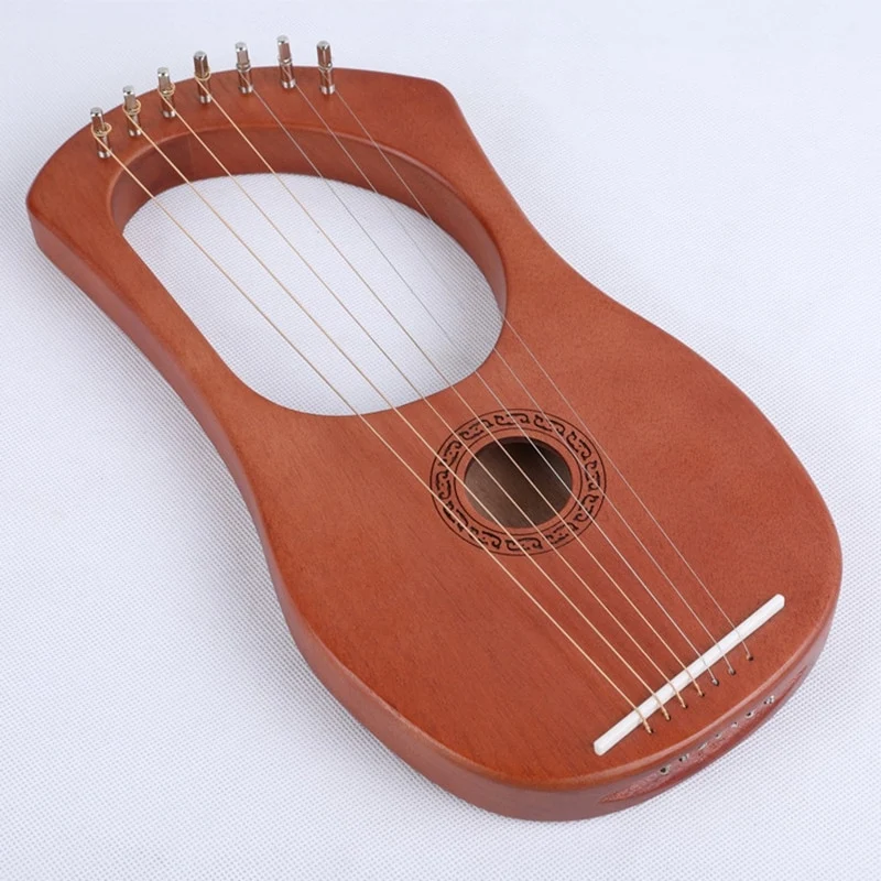 7 String Simple Lyre Harp Seven-Stringed