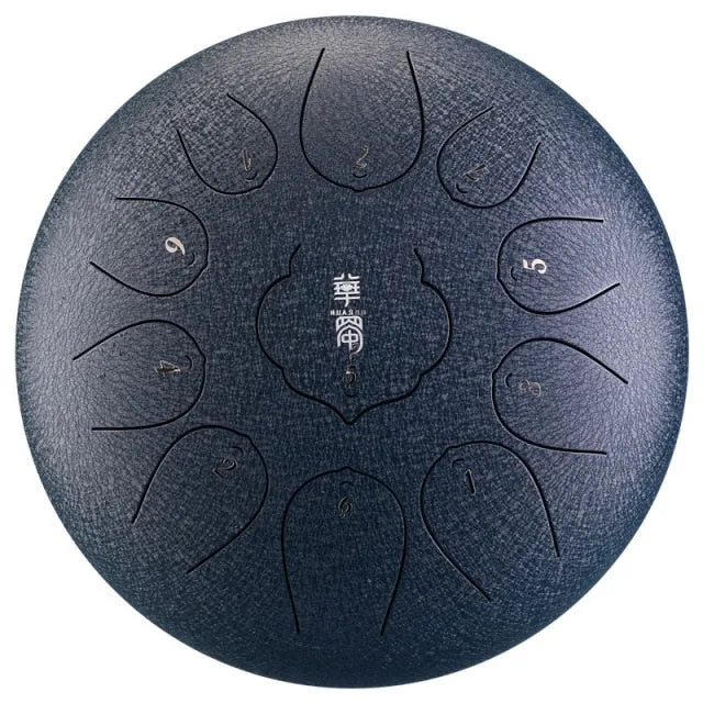 Huashu 11 tone notes 10 inch F Key steel tongue Lotus tank drum