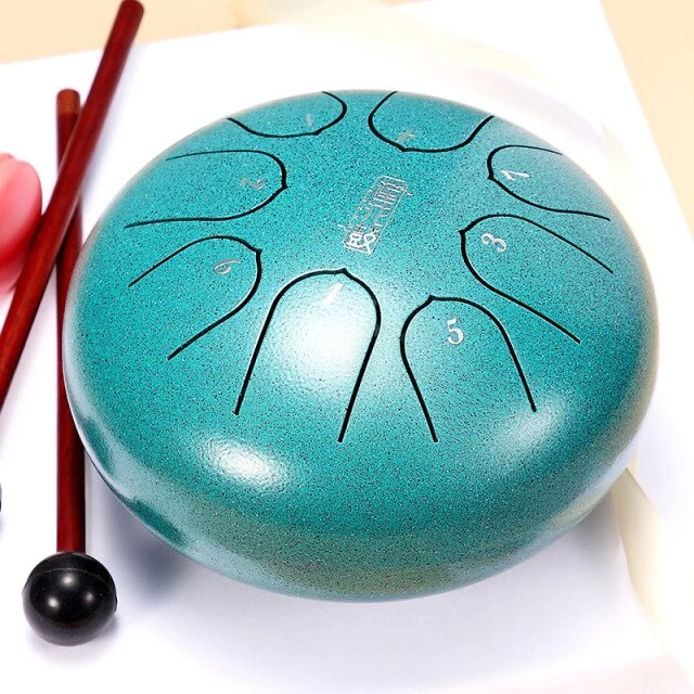 Hluru 8 notes 6 inch Lotus Steel tongue drum
