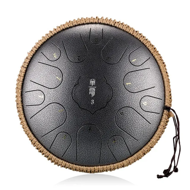 Hluru Huashu 15 notes Square Shape Key Tone 14 inches D key tongue drum