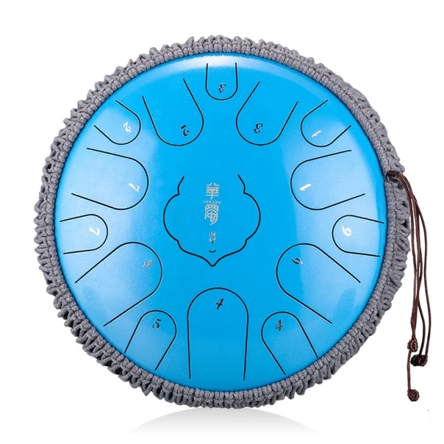 Hluru Huashu 15 notes Square Shape Key Tone 14 inches D key tongue drum