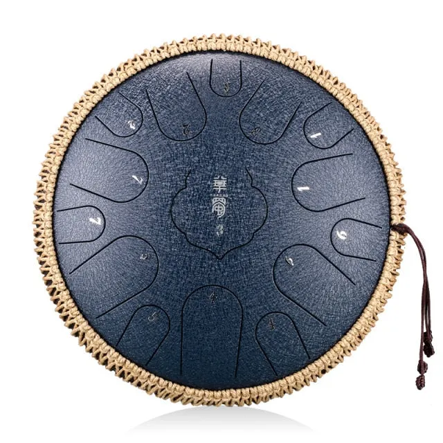 Hluru Huashu 15 notes Square Shape Key Tone 14 inches D key tongue drum