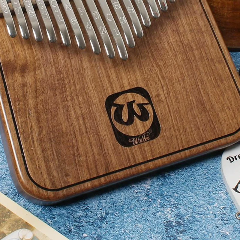 Walter.t 17/21 Keys Black walnut Mahogany Kalimba