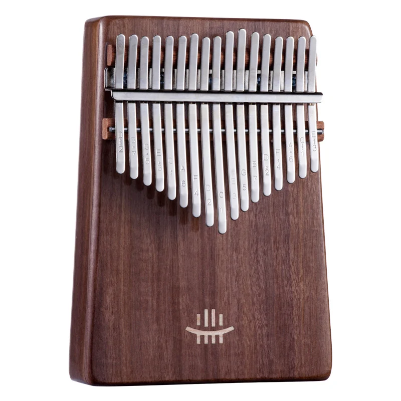 Hluru Hollow Kalimba Bottom Hole 17/21 Key Thumb Piano Maple/Acacia/Walnut/Rosewood