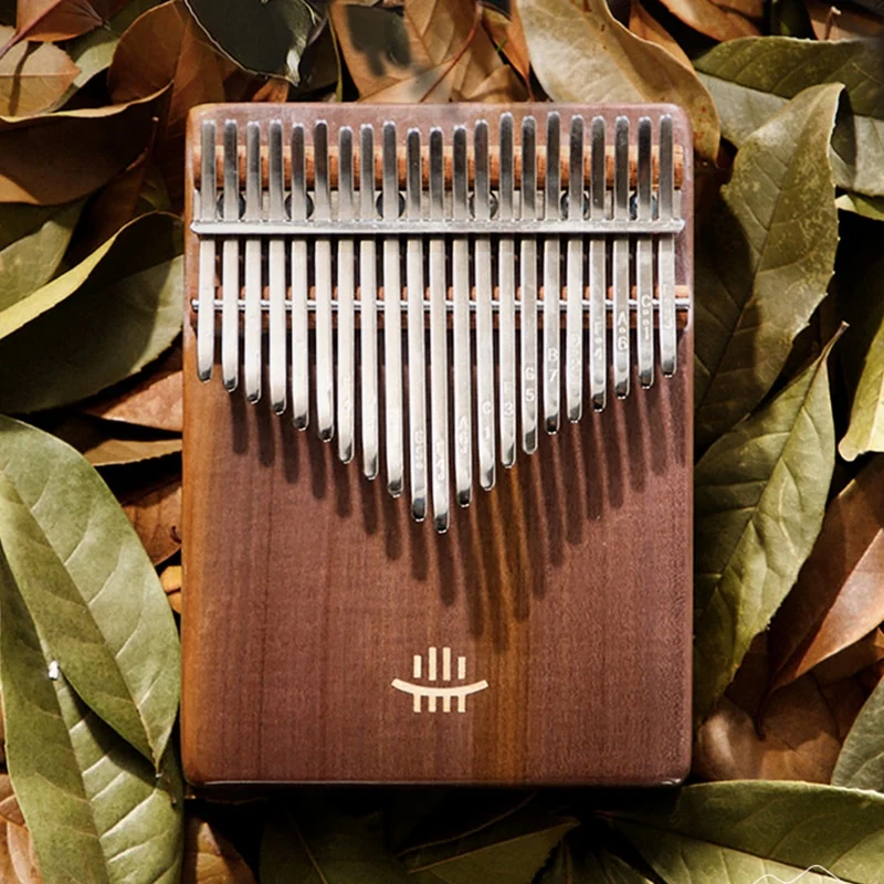 Hluru Hollow Kalimba Bottom Hole 17/21 Key Thumb Piano Maple/Acacia/Walnut/Rosewood
