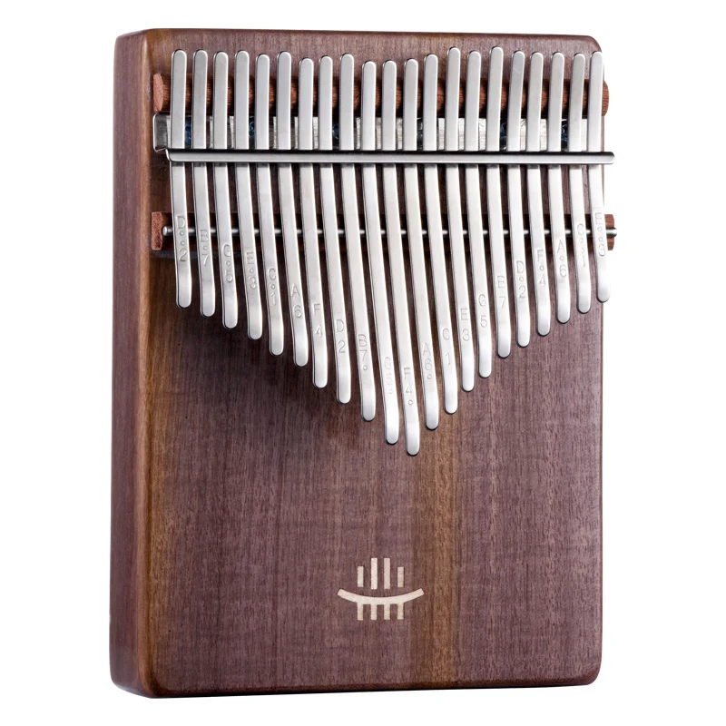 Hluru Hollow Kalimba Bottom Hole 17/21 Key Thumb Piano Maple/Acacia/Walnut/Rosewood