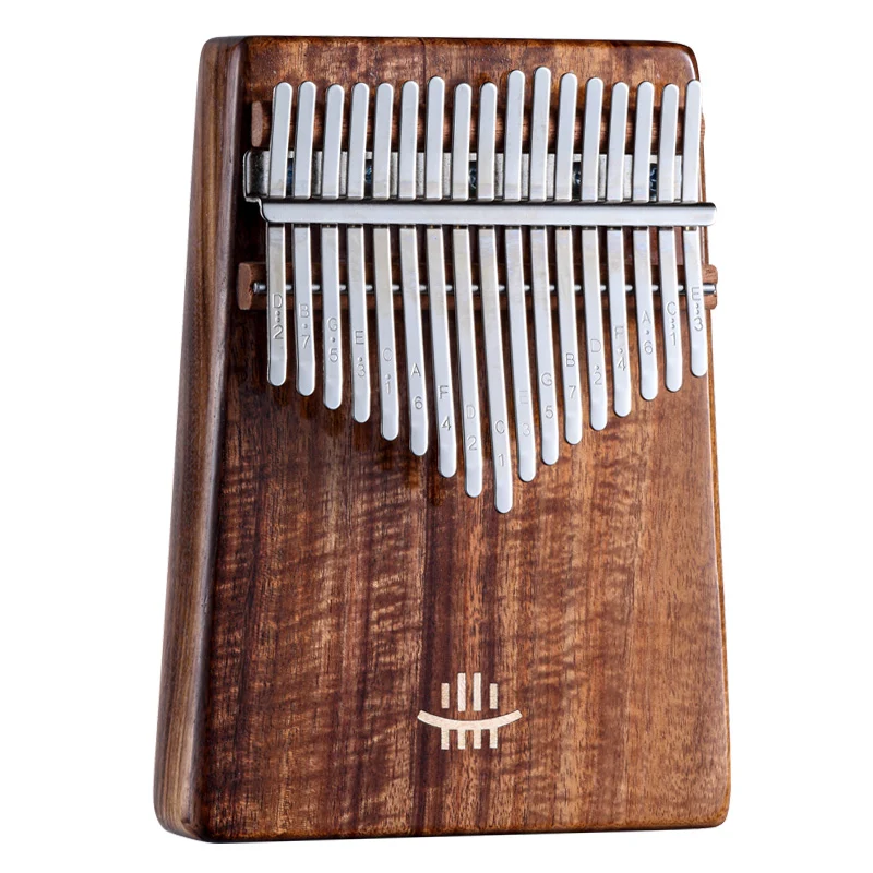 Hluru Hollow Kalimba Bottom Hole 17/21 Key Thumb Piano Maple/Acacia/Walnut/Rosewood