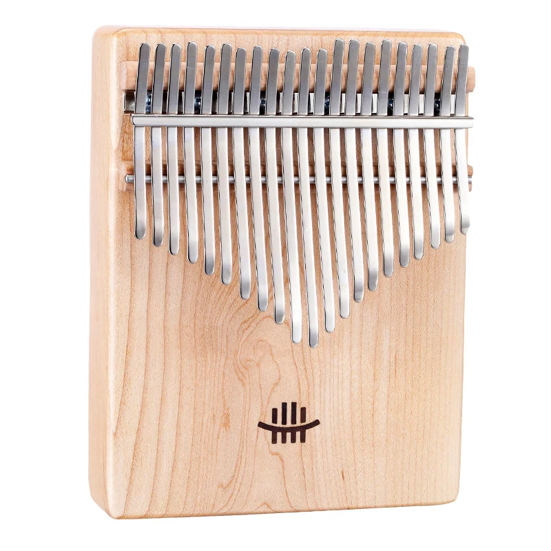 Hluru Hollow Kalimba Bottom Hole 17/21 Key Thumb Piano Maple/Acacia/Walnut/Rosewood
