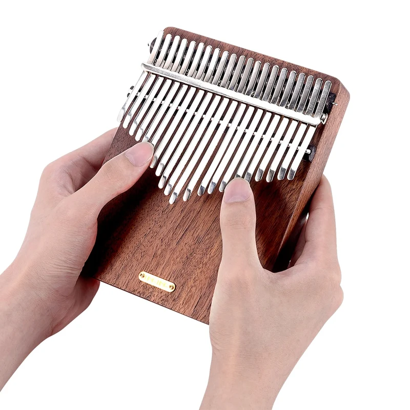 LingTing 21 Key Black Walnut Kalimba Mbira calimba