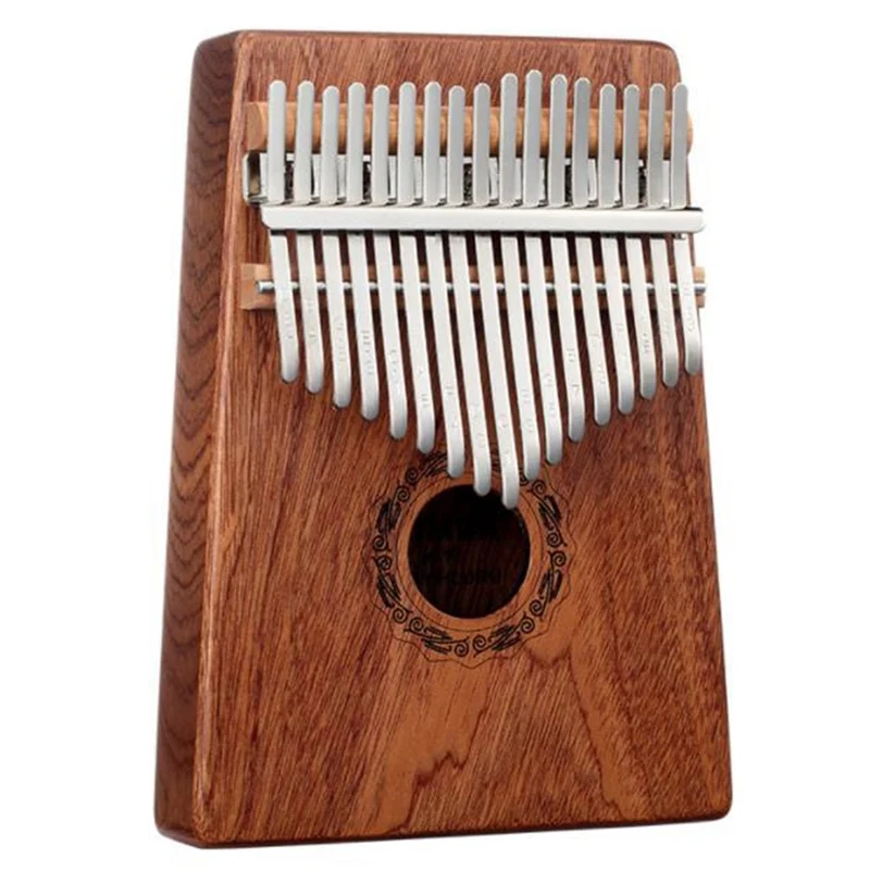 Hluru 17 Key Hollow Dalbergia Wood Kalimba Thumb Piano