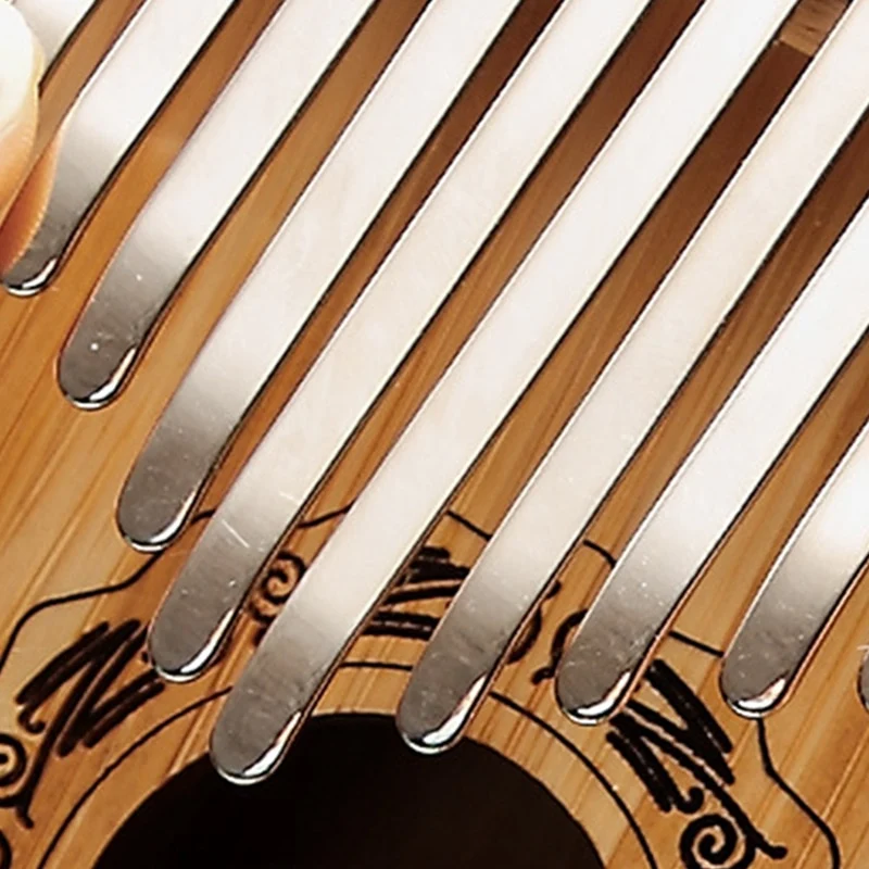 Hluru 17-Key Bamboo Hollow Kalimba Finger Thumb Piano
