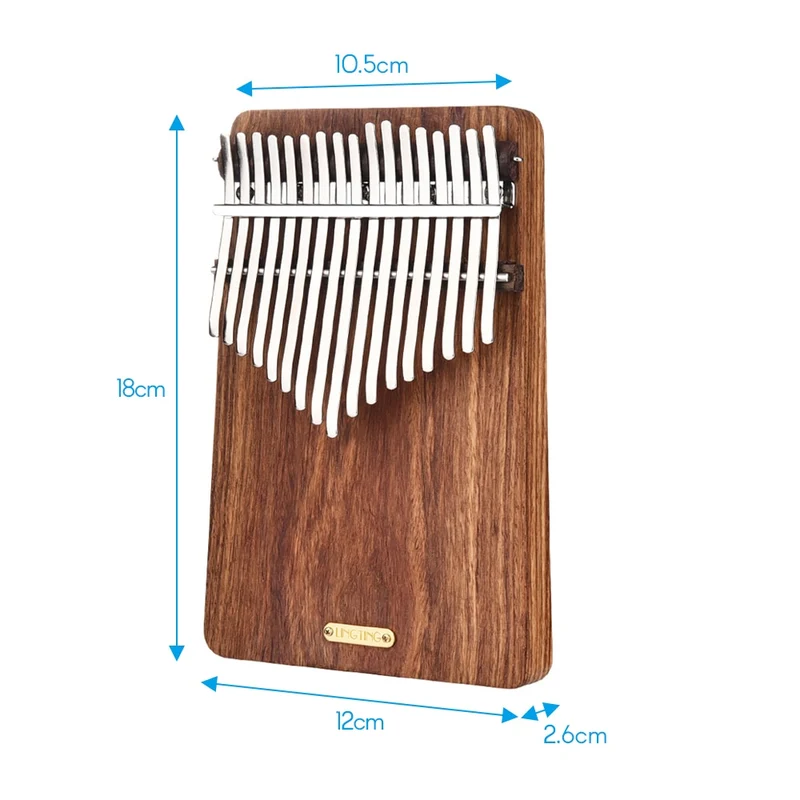 LingTing K17P Kalimba 17-key Portable Thumb Piano K17A K17G