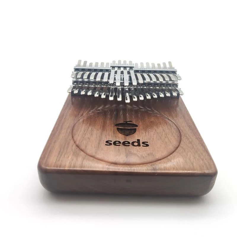 Seeds Kalimba Chromatic 34| 24 | 21 Key Double Layer Treble Thumb Finger Piano