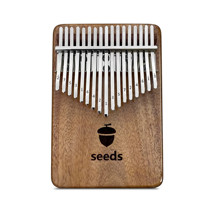Seeds Kalimba Chromatic 34| 24 | 21 Key Double Layer Treble Thumb Finger Piano