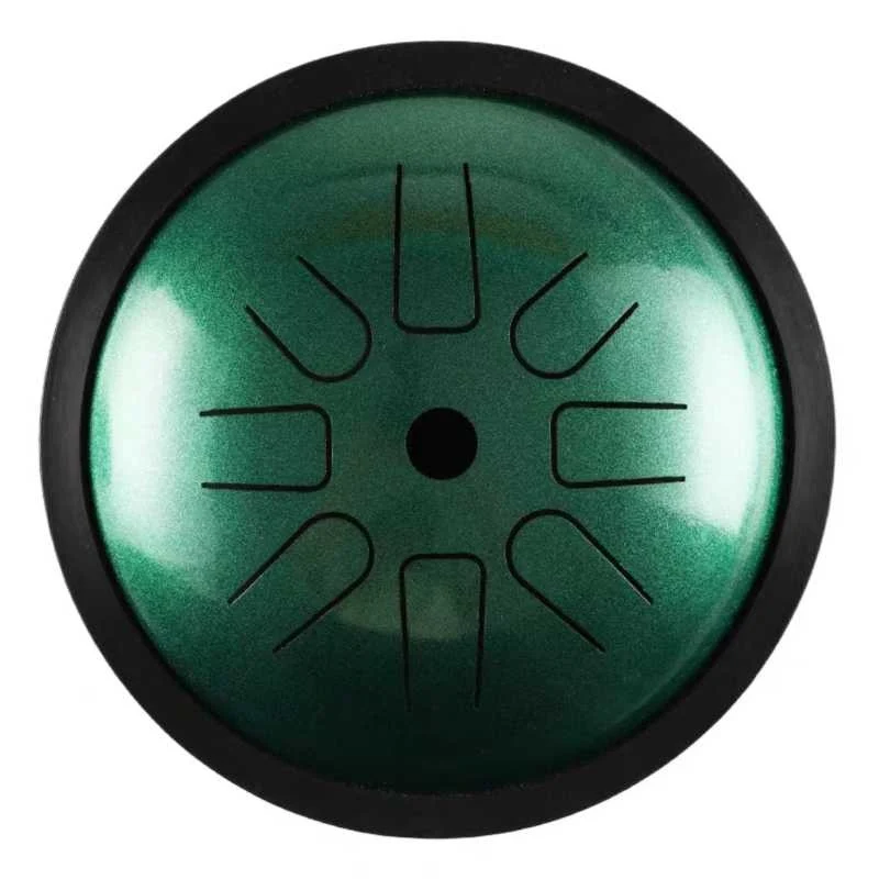 Hluru Companion Treble Drum 6 inch 8 Notes C/D Tone Steel Tongue Drum Partner Drum