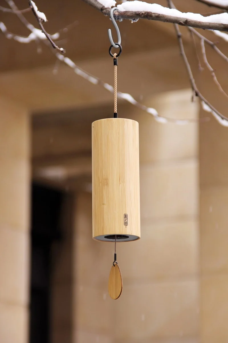 Bamboo Chord Wind Chimes for Relaxation Tuned Chimes (not available for Europe)