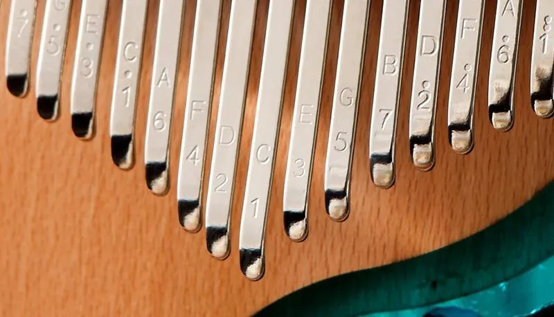 Latest 17/21 Keys Hluru Kalimba Blue Ocean Whale Dolphin