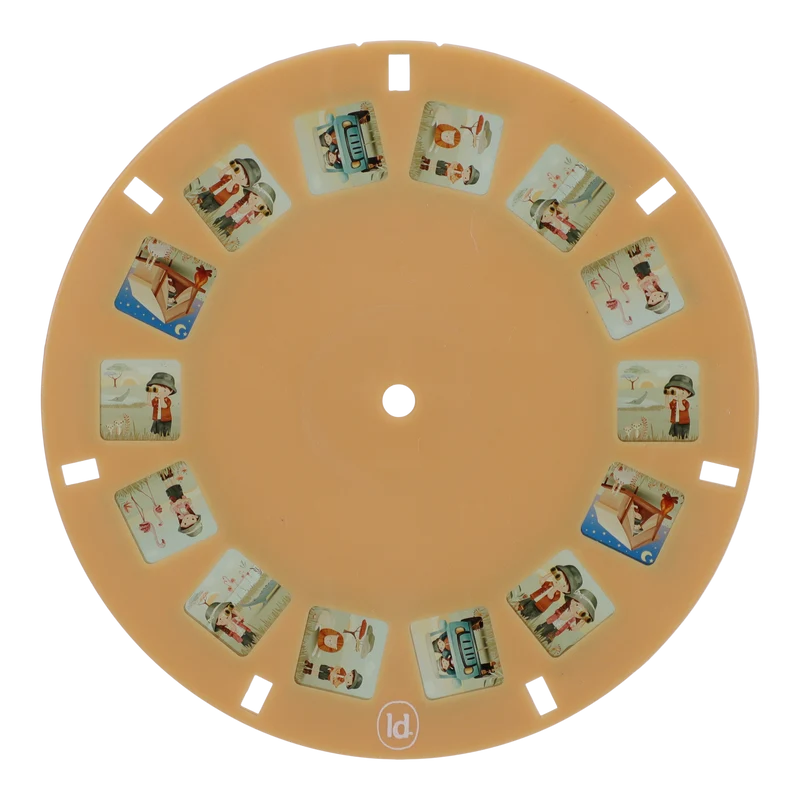 Visionneuse Safari Friends – visionneuse enfant avec disques illustrés