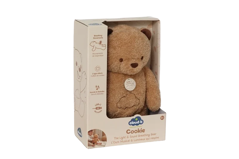 Cookie – L’Ours musical et lumineux qui respire