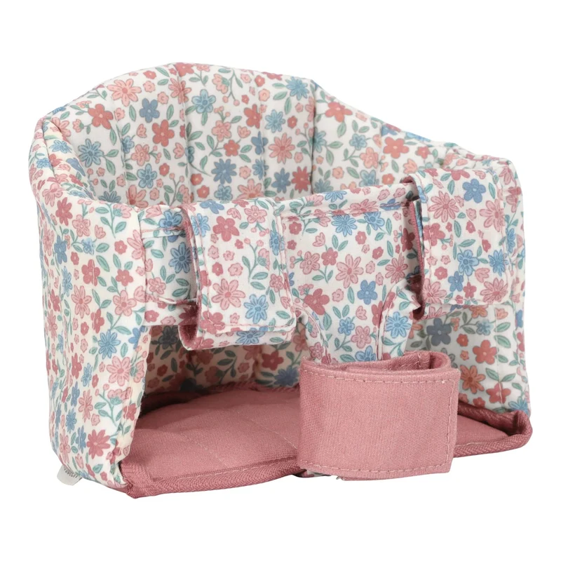 Siège de vélo pour poupée – Motif floral