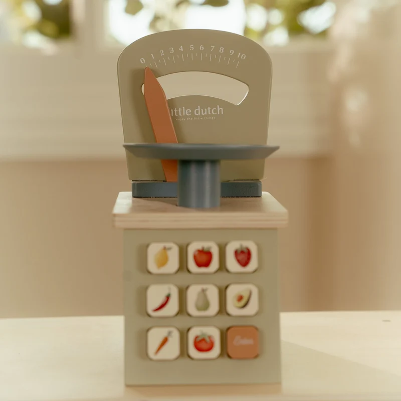 Balance en bois FSC – Jeu d’imitation cuisine