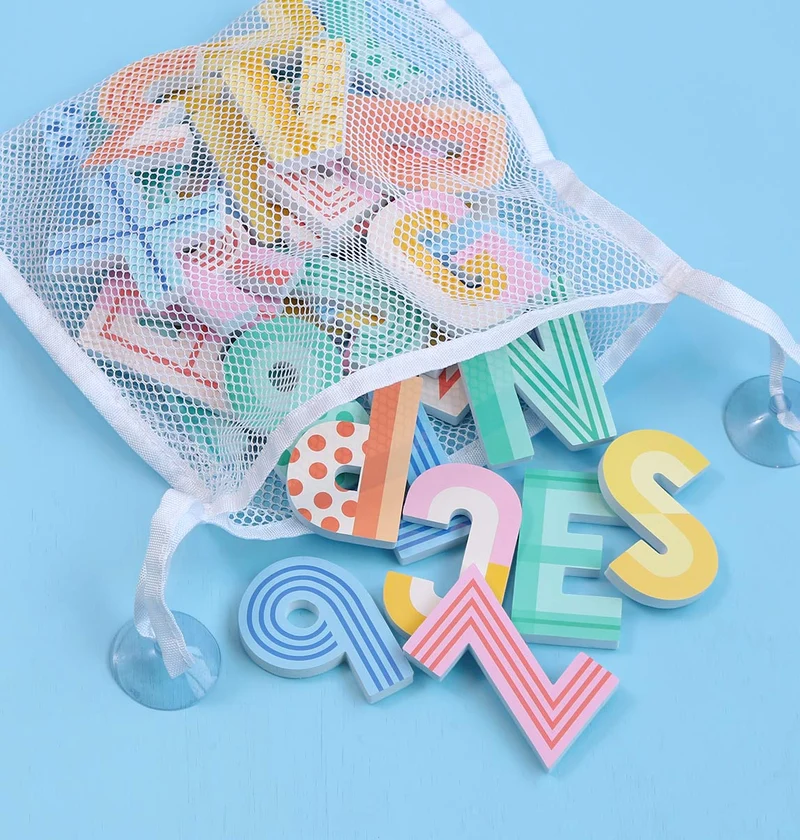 Lettres de bain en mousse – Fun – 36 pièces