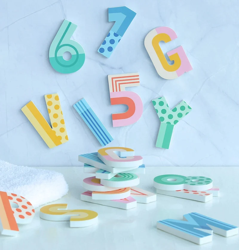 Lettres de bain en mousse – Fun – 36 pièces