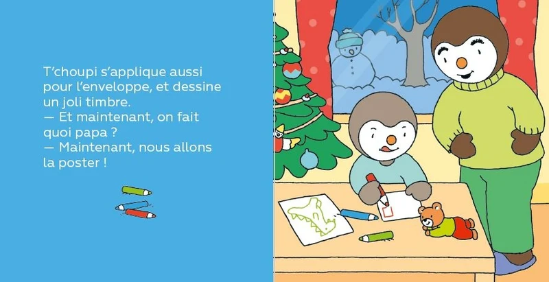 T’choupi écrit au Père Noël – Dès 2 ans - Livre