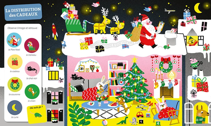 Cherche et Trouve des Tout-Petits – À Noël ! – Dès 2 ans - Livre