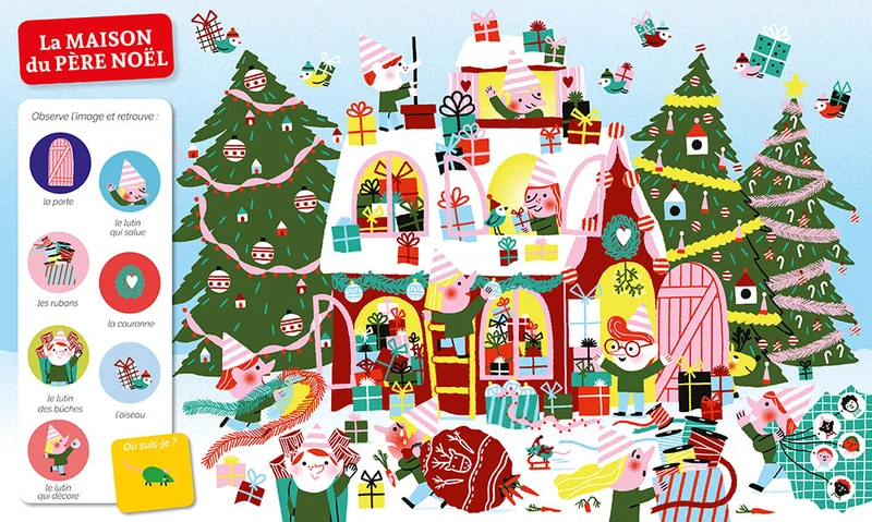 Cherche et Trouve des Tout-Petits – À Noël ! – Dès 2 ans - Livre