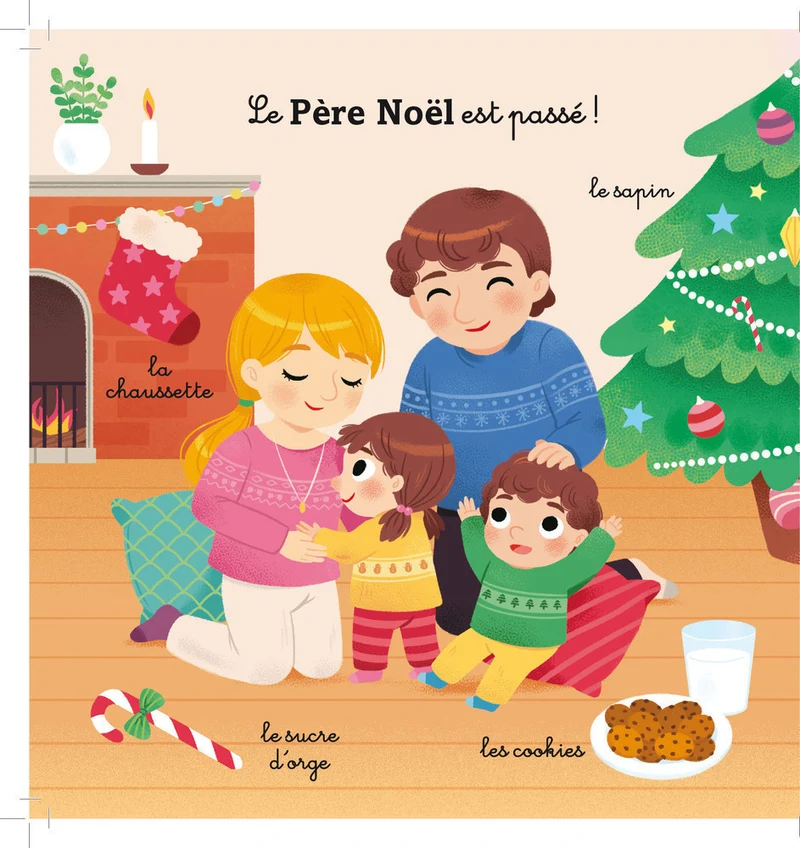 Mon Anim’agier – Joyeux Noël – Dès 1 an - Livre
