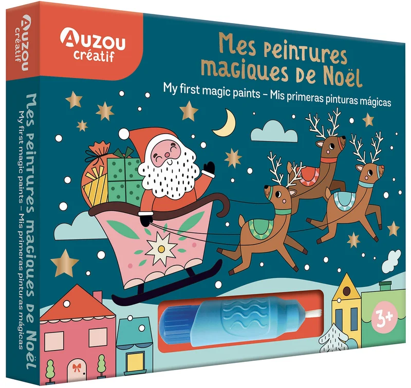 Coffret d’Artiste – Mes Premières Peintures Magiques de Noël