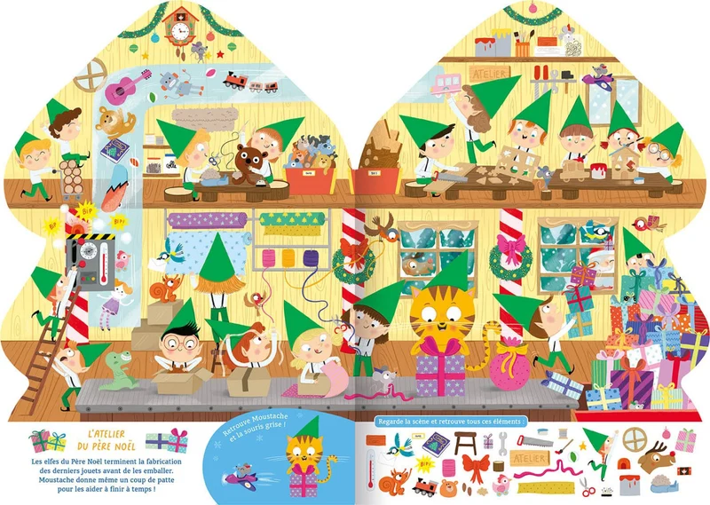 Cherche et Trouve Noël – Dès 3 ans - Livre