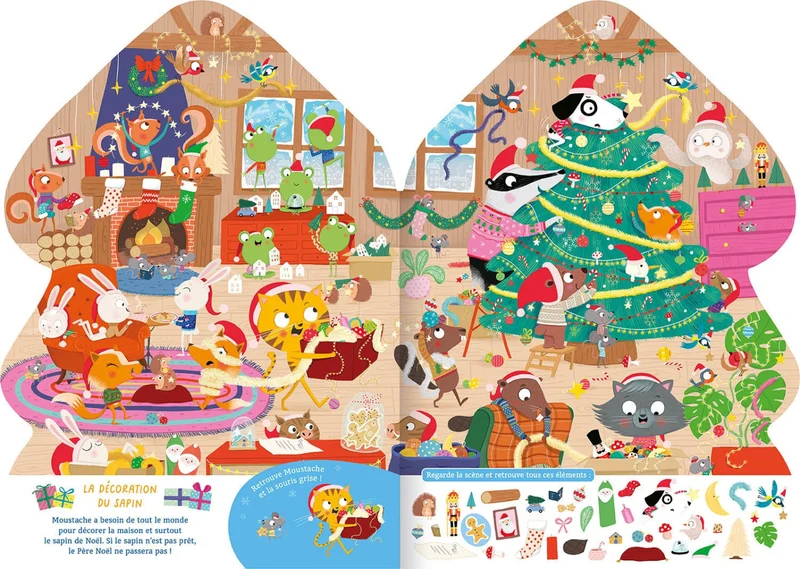 Cherche et Trouve Noël – Dès 3 ans - Livre