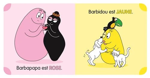 Barbapapa – Mes premiers imagiers – Coffret de 4 livres