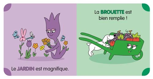 Barbapapa – Mes premiers imagiers – Coffret de 4 livres